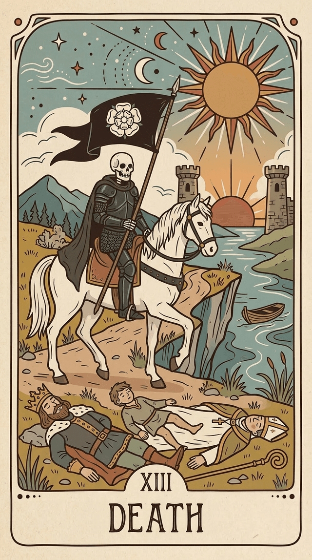 Death tarot card