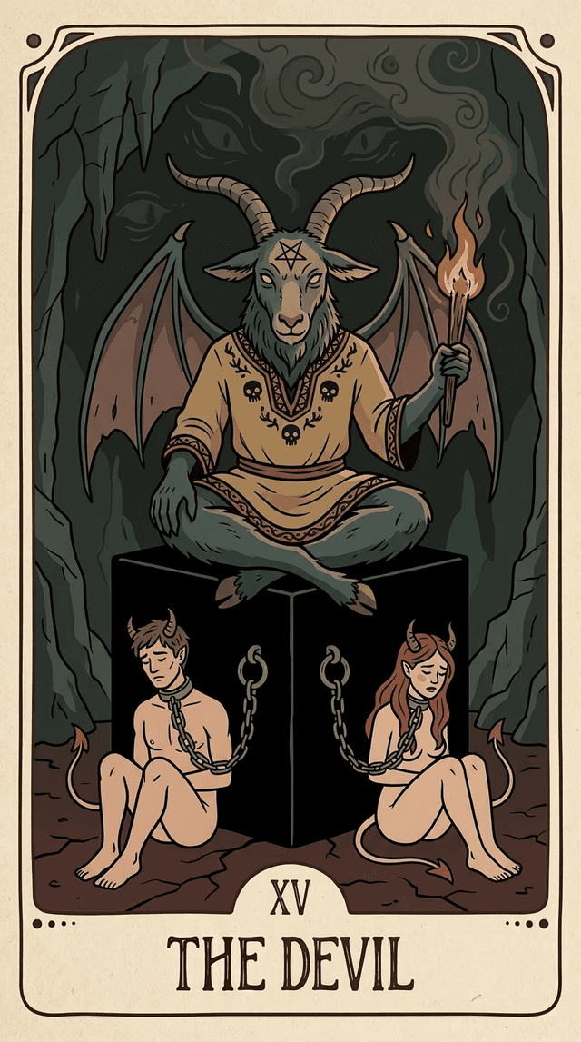 The Devil tarot card